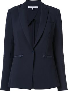 zip pocket blazer Veronica Beard