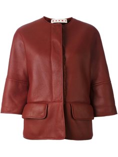 куртка с подкладкой из овчины Marni