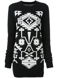 платье-свитер Longavi Marcelo Burlon County Of Milan