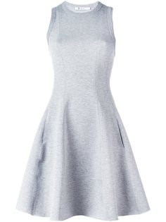расклешенное платье со спинкой-рейсер T By Alexander Wang