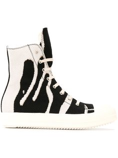 хайтопы с принтом Rick Owens DRKSHDW