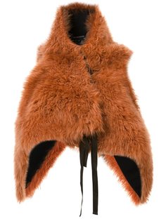 меховой жилет Ann Demeulemeester