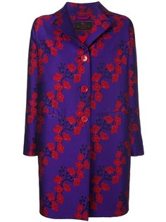 полупальто с рисунком в виде сакуры Etro