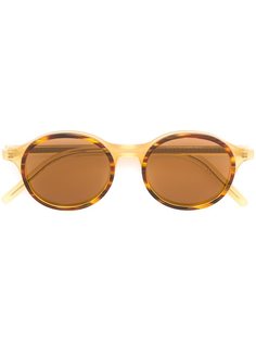 солнцезащитные очки  с круглой оправой Tomas Maier Eyewear