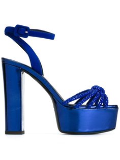 босоножки на платформе с узлом спереди Giuseppe Zanotti Design