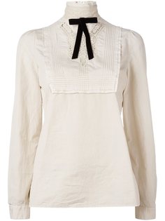 кружевная блузка с вышивкой Dsquared2