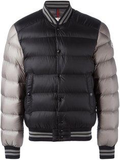 двухцветный стеганый пуховик Moncler