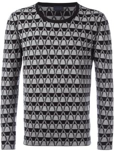джемпер с узором шеврон Lanvin