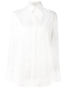 рубашка с плиссировками спереди Yohji Yamamoto