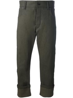 брюки с простроченными панелями Haider Ackermann