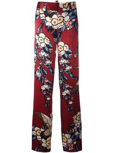 брюки с принтом Blossom Dsquared2