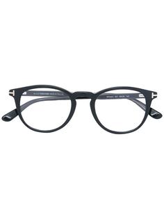 оптические очки в круглой оправе Tom Ford Eyewear