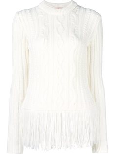 джемпер с косами Tory Burch