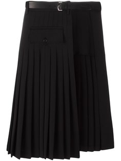 юбка с плиссировкой и поясом Dsquared2