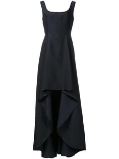платье с неравномерной юбкой Alberta Ferretti