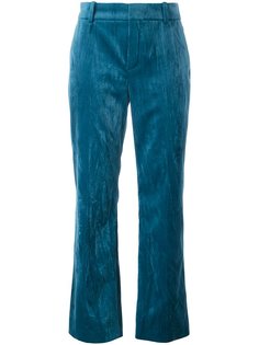 прямые брюки с эффектом помятости Lanvin