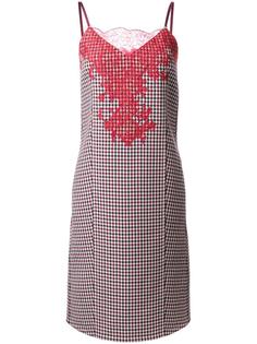 платье Double Face Check  Nina Ricci