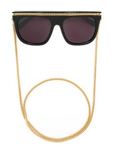объемные солнцезащитные очки Falabella Stella Mccartney Eyewear