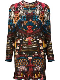 платье с японским орнаментом Dsquared2