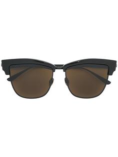 солнцезащитные очки с оправой "кошачий глаз" Bottega Veneta Eyewear
