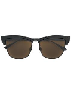 солнцезащитные очки с оправой "кошачий глаз" Bottega Veneta Eyewear