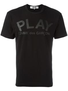 футболка с принтом-логотипом Comme Des Garçons Play