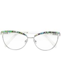 очки в оправе кошачий глаз Emilio Pucci