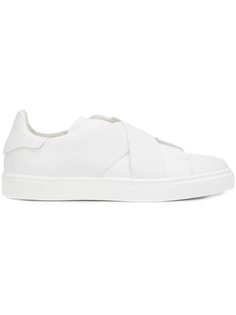 laceless low-top sneakers Louis Leeman