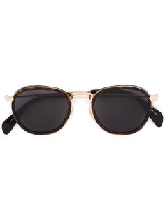 солнцезащитные очки в круглой черепаховой оправе Céline Eyewear