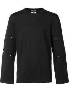 футболка с отделкой в рубчик Comme Des Garçons Homme Plus