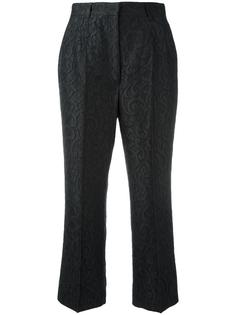 укороченные жаккардовые брюки Dolce &amp; Gabbana