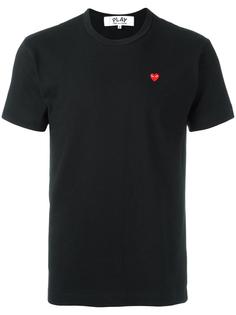футболка с нашивкой-сердцем Comme Des Garçons Play