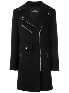 пальто со смещенной застежкой на молнию Jeremy Scott