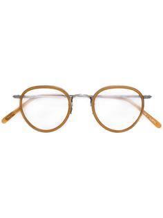 очки с круглой оправой Oliver Peoples