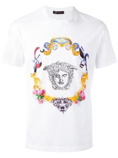 футболка с вышивкой Versace