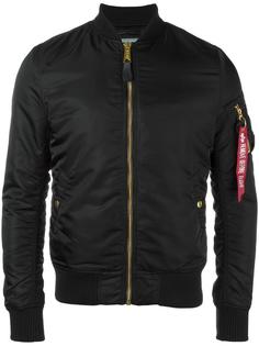 классическая куртка-бомбер Alpha Industries
