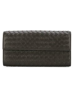 кошелек с плетеным дизайном  Bottega Veneta