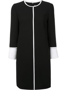 платье с плиссированными манжетами Victoria Victoria Beckham