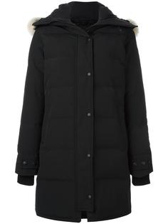 пальто-пуховик Shelburne с мехом койота Canada Goose