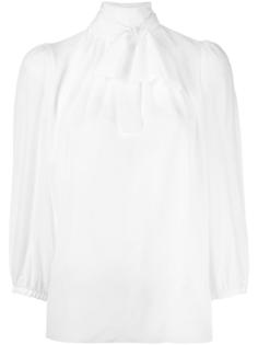 блузка с завязкой на бант Dolce &amp; Gabbana