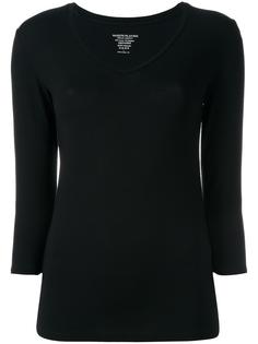 футболка с V-образным вырезом Majestic Filatures