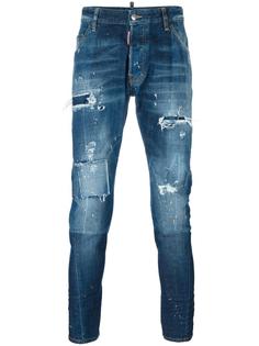 джинсы с потертой отделкой Classic Kenny Twist Dsquared2
