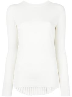 джемпер с плиссированной спинкой Mm6 Maison Margiela