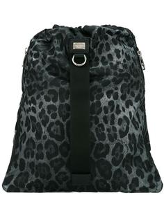рюкзак с леопардовым принтом  Dolce &amp; Gabbana