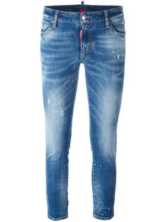 укороченные выбеленные джинсы Twiggy Dsquared2