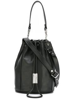 сумка-сэтчел с заклепками Diesel Black Gold