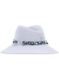 фетровая шляпа с цветочной лентой Maison Michel