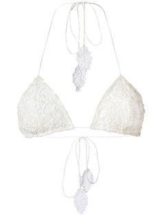 lace Célia triangle bikini top Martha Medeiros