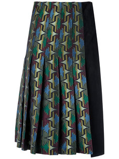 all-over print skirt Reinaldo Lourenço