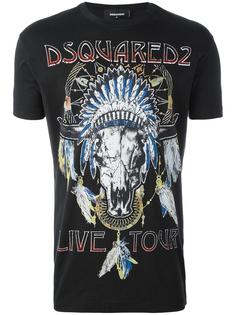 футболка Live Tour  Dsquared2